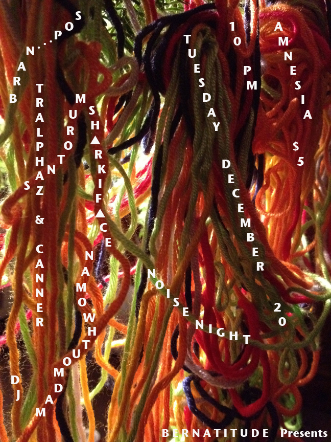 December 20 bran(...)pos Tralphaz/Canner Sharkiface Yeda/Korber/Sutherland DJ Ellish @ Amnesia
