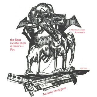 A ghoulish drawing of a creature designed by Bonnie Banks.